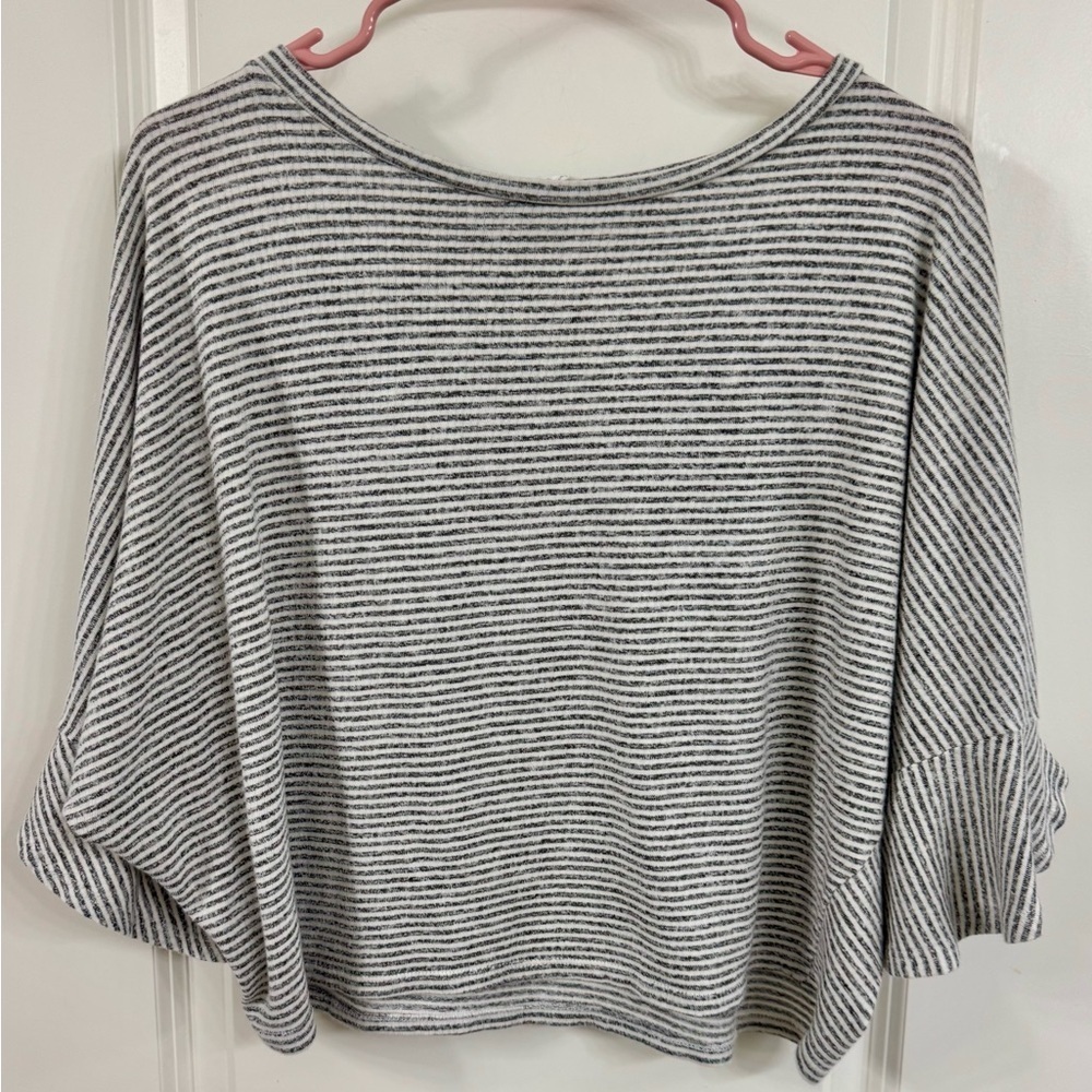 By Together Monochrome Striped Top